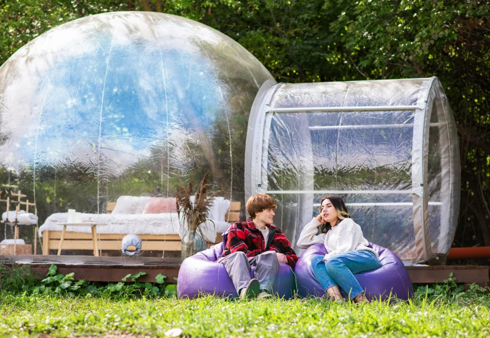 double bubble tent