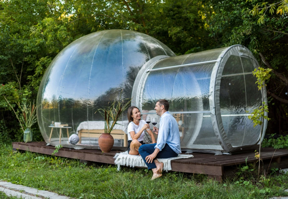 outdoor see through bubble tent