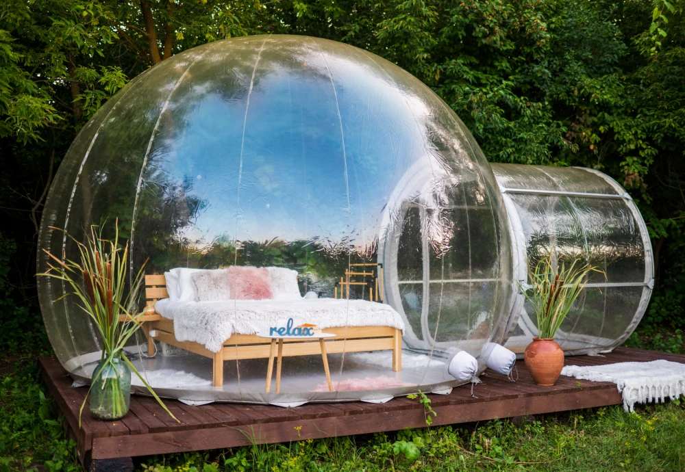 bubble tent pop up