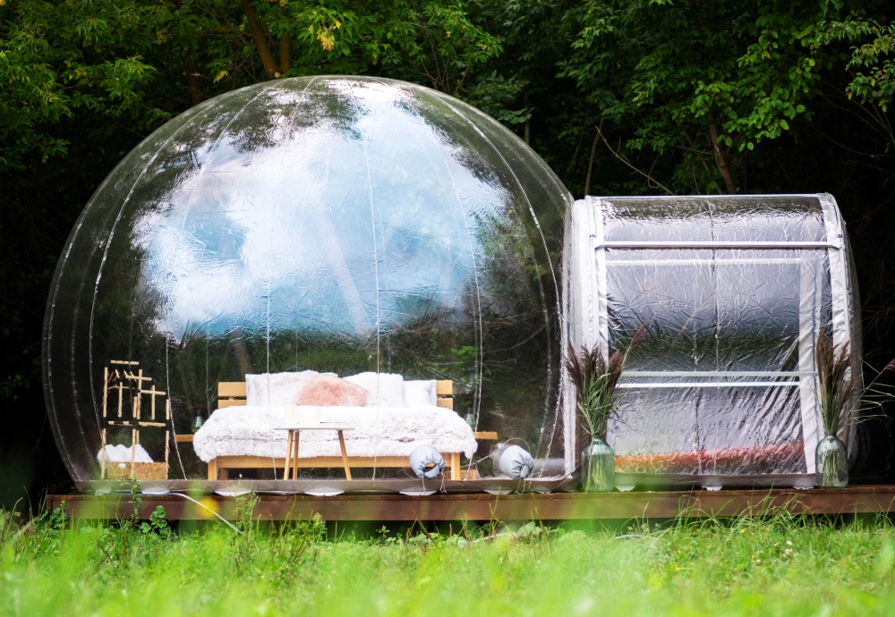 bubble tent ideas