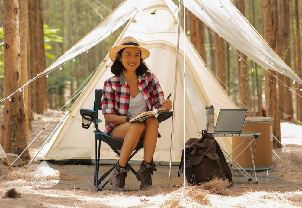 glamping teepee tent