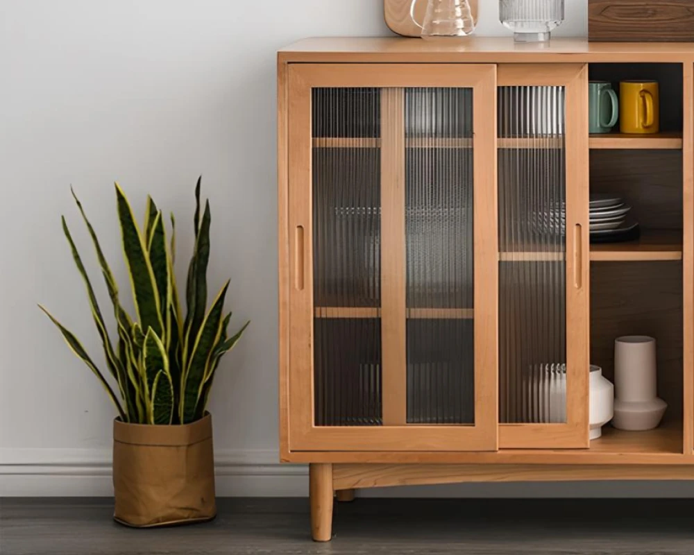 modern wood sideboard