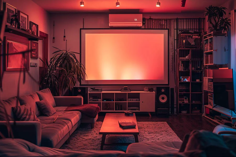 long throw projector