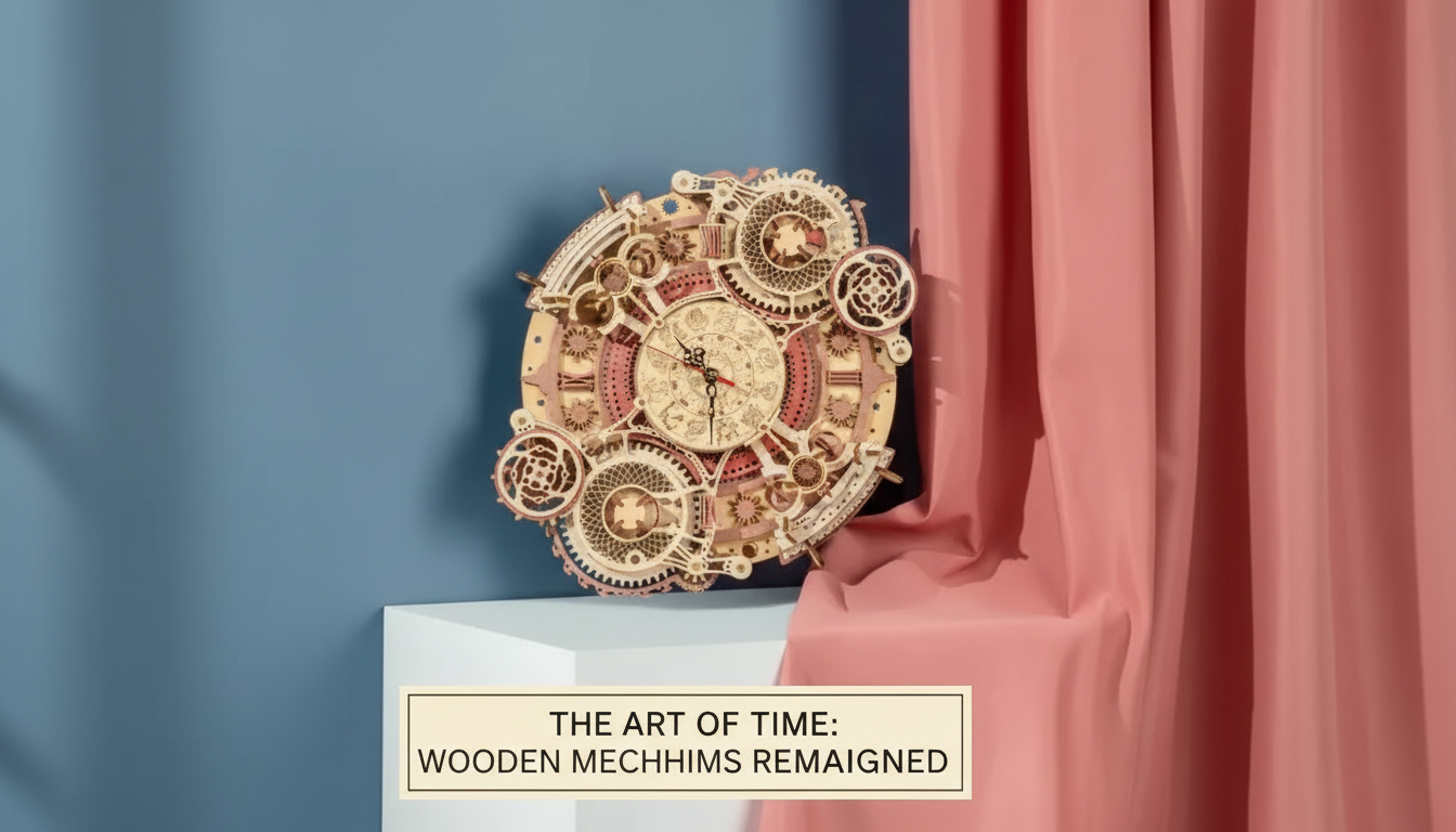 Build a Zodiac Wall Clock: 3D Wooden Puzzle Decor